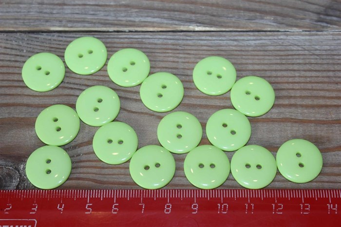 Пуговицы круглые пластик 18 мм - фото 33214