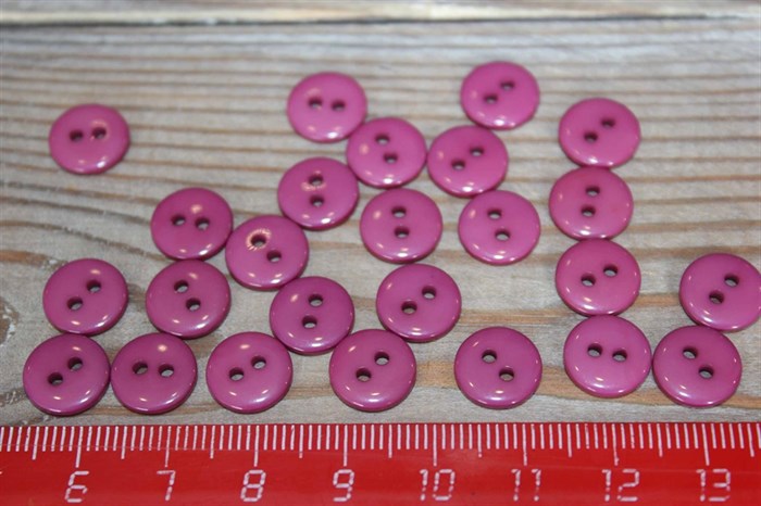 Пуговицы круглые пластик 10 мм - фото 33232
