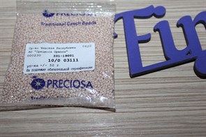 Бисер Preciosa №10 (Прециоса) 50 гр № 03111