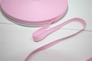 Тесьма киперная хлопок 10 мм розовый