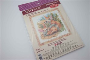 Набор для вышивания РИОЛИС арт.1636 Фенеки 25х25 см