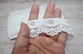 Кружево-стрейч арт.TBY.1809 35мм белый - фото 40340