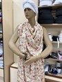 Штапель Мелкие цветы на бежевом - фото 45319 Штапель Мелкие цветы на бежевом - фото 45319
