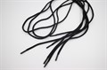 Шнурки круглые полиэфир 4 мм черный, длина 150 см - фото 47860